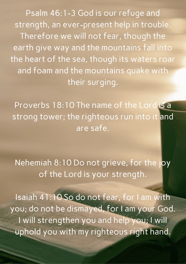 Bible verses for encouragement