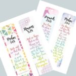 image of Bible verse bookmarks for the post Beautiful Bible Verse Bookmarks As A Gift To You