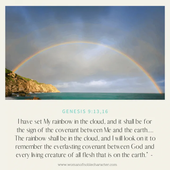 colors in the Bible, red: Genesis 9