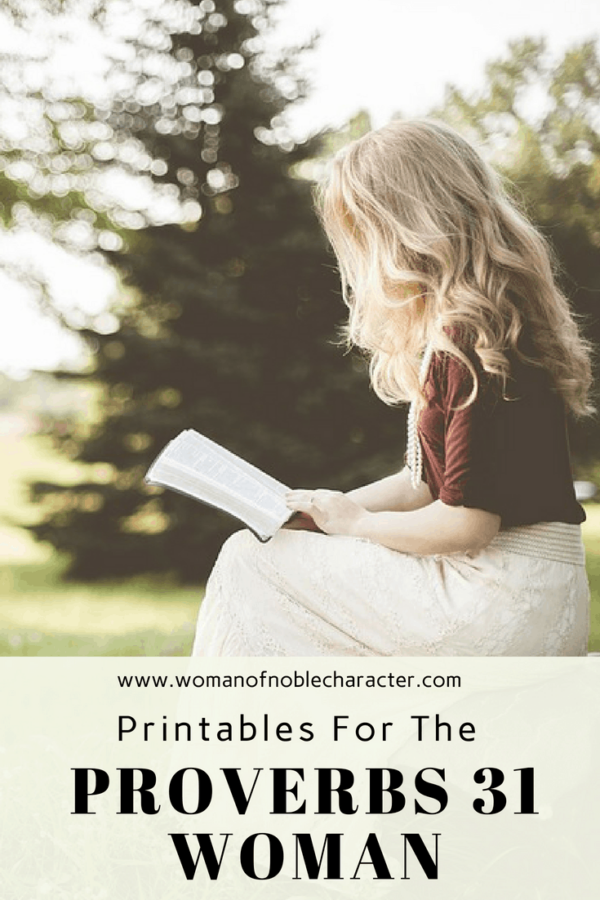 Printables Printables For The Proverbs 31 Woman
