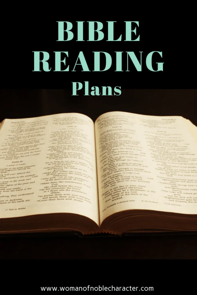 Bible Reading Plans 8