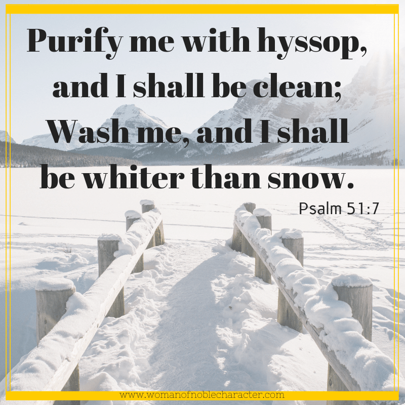 White in the Bible Psalm 51_7