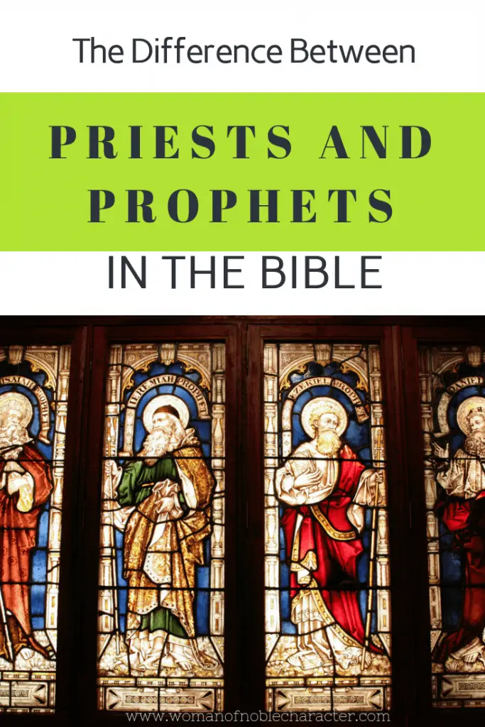 The Difference Between Priests and Prophets in the Bible