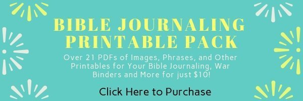 Bible Journaling Printable pack