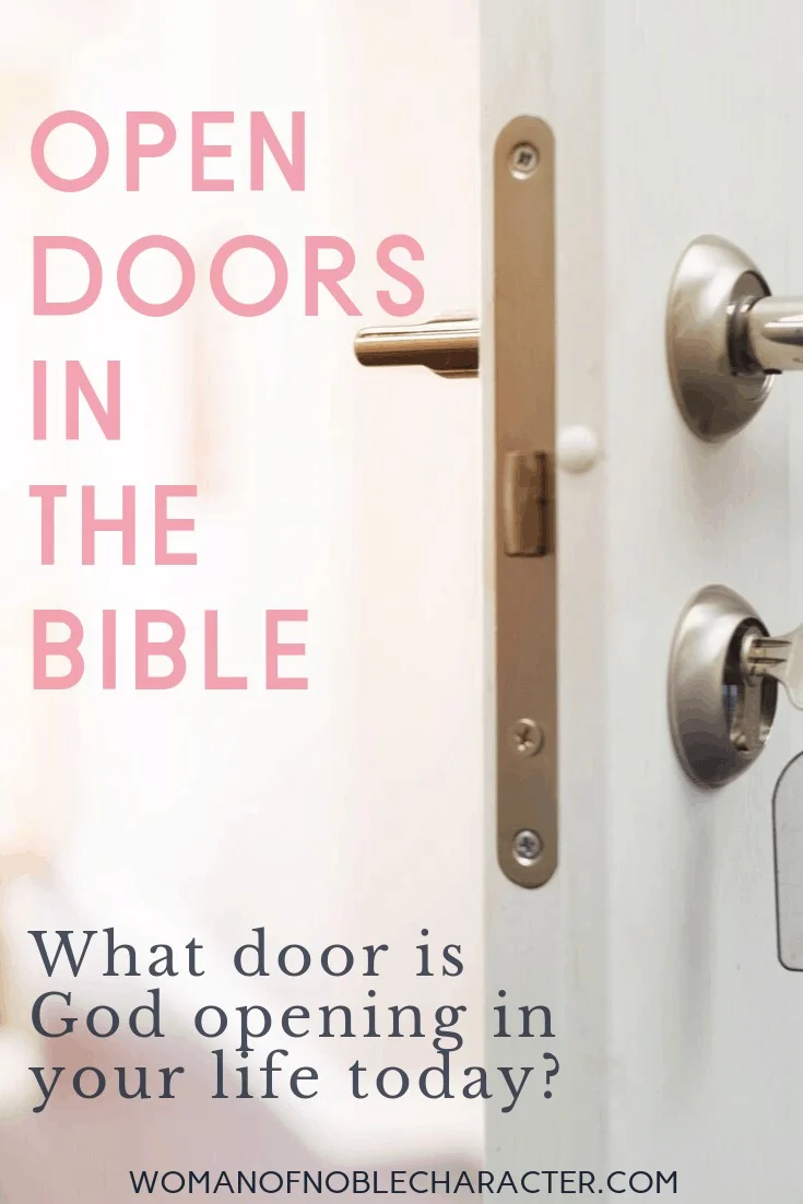 What is an Open Door? — Shepherd Thoughts