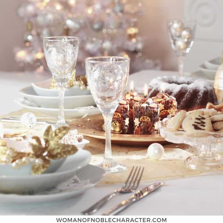 Beautiful Free Christmas Table Printables to Rock Your Holiday Table