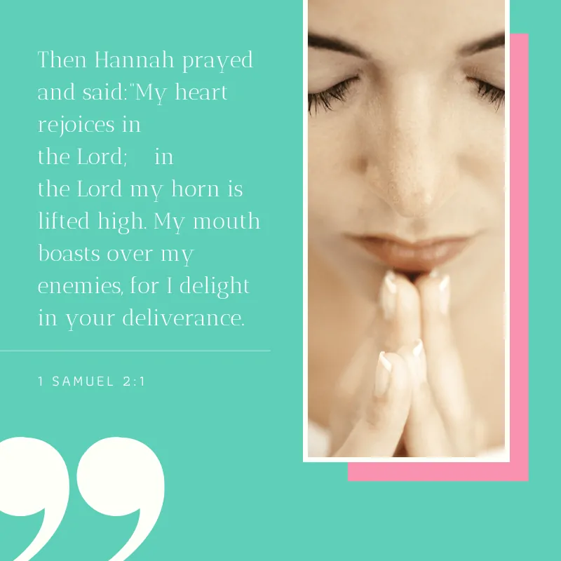 Hannah female prophets in the Bible