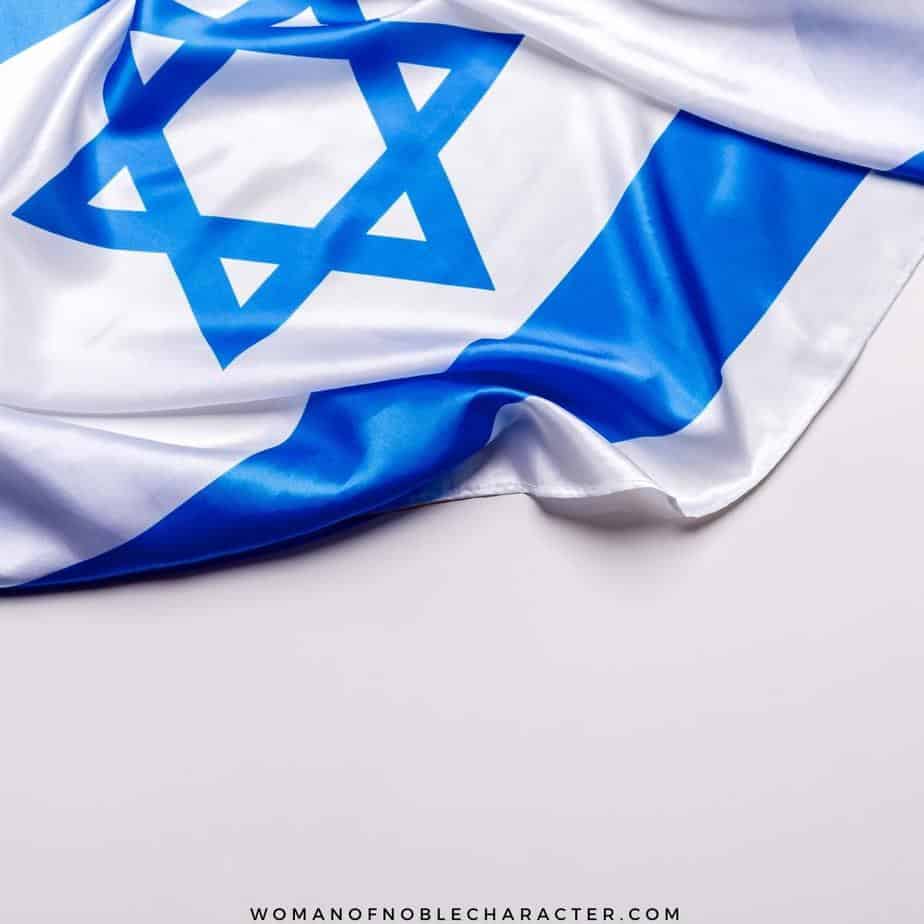 image of israeli flag for the post The Tribe of Judah: History, Important Figures and Their Role in Christianity