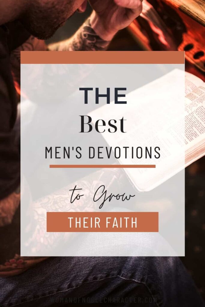 The Best Men's Devotions To Grow Their Faith