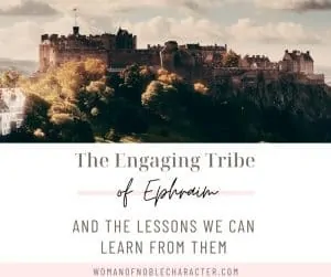 An image of a kingdom with the title, "The Engaging Tribe of Ephraim and The Lessons We Can Learn From Them"