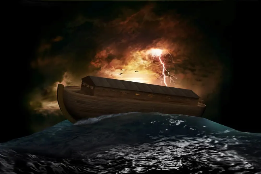 Noah's ark and great flood; surviving tragedy; 