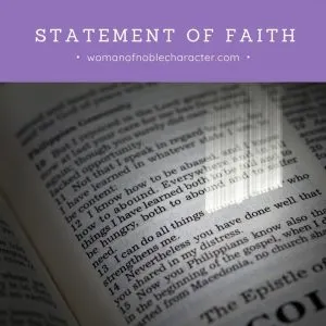 Open Bible; Statement of Faith