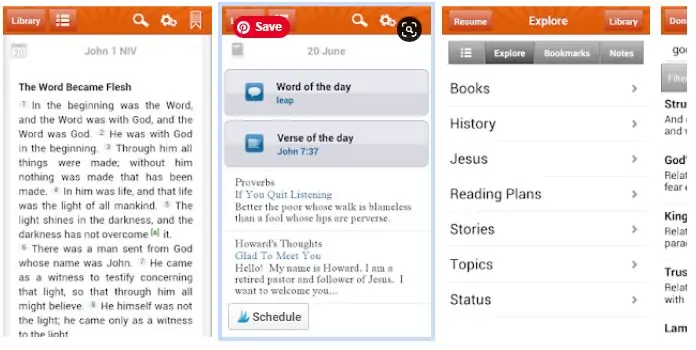 Bible+1 screenshot  Best Bible apps