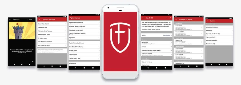 Fighter verse Bible app for memorization