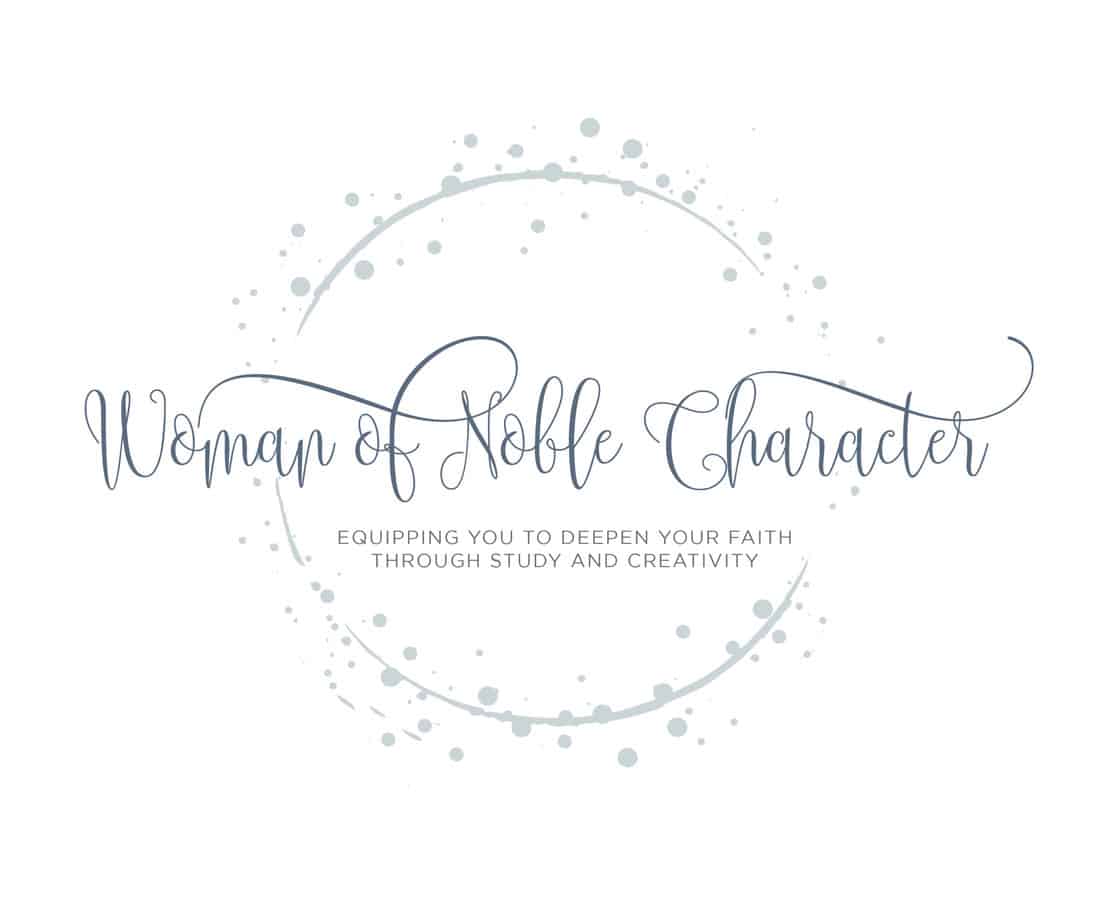 image of woman of noble character logo