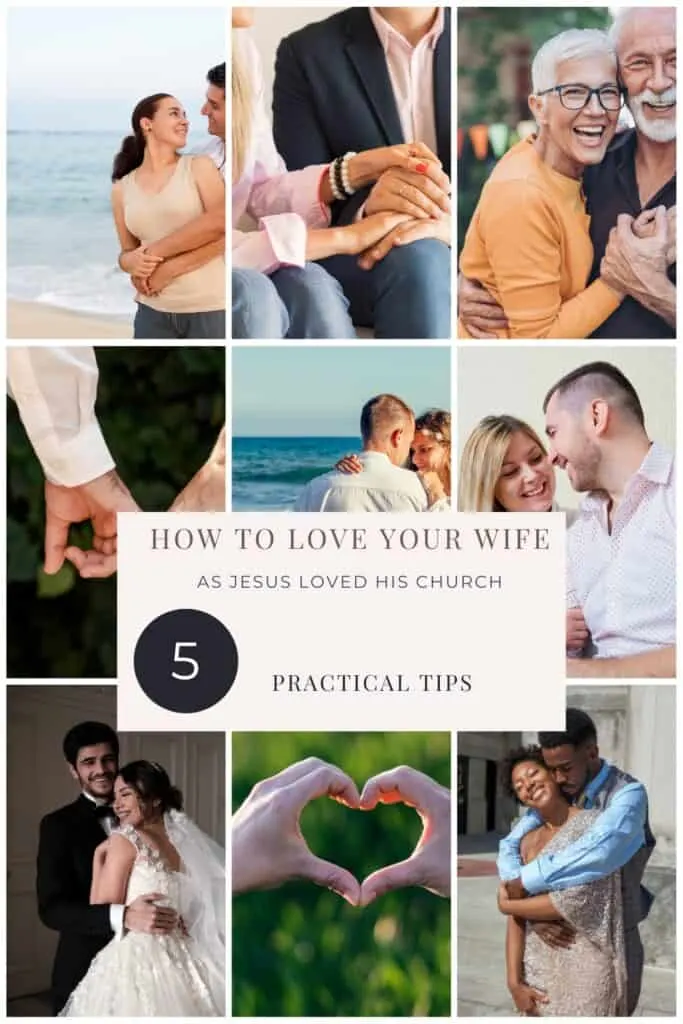 image of 9 photos of couples for the post how to love your wife as Jesus loved His church