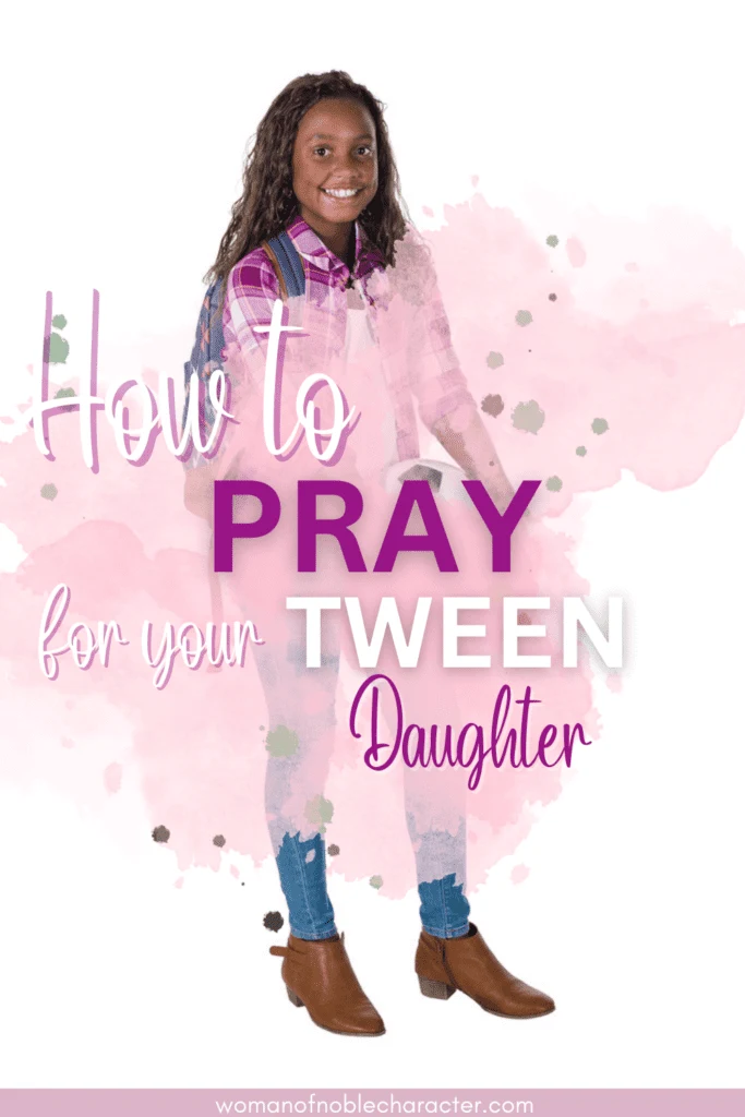 image of african american girl smiling for the post How to Pray for Your Tween Daughter and Suggested Prayers for Your Tween Daughter