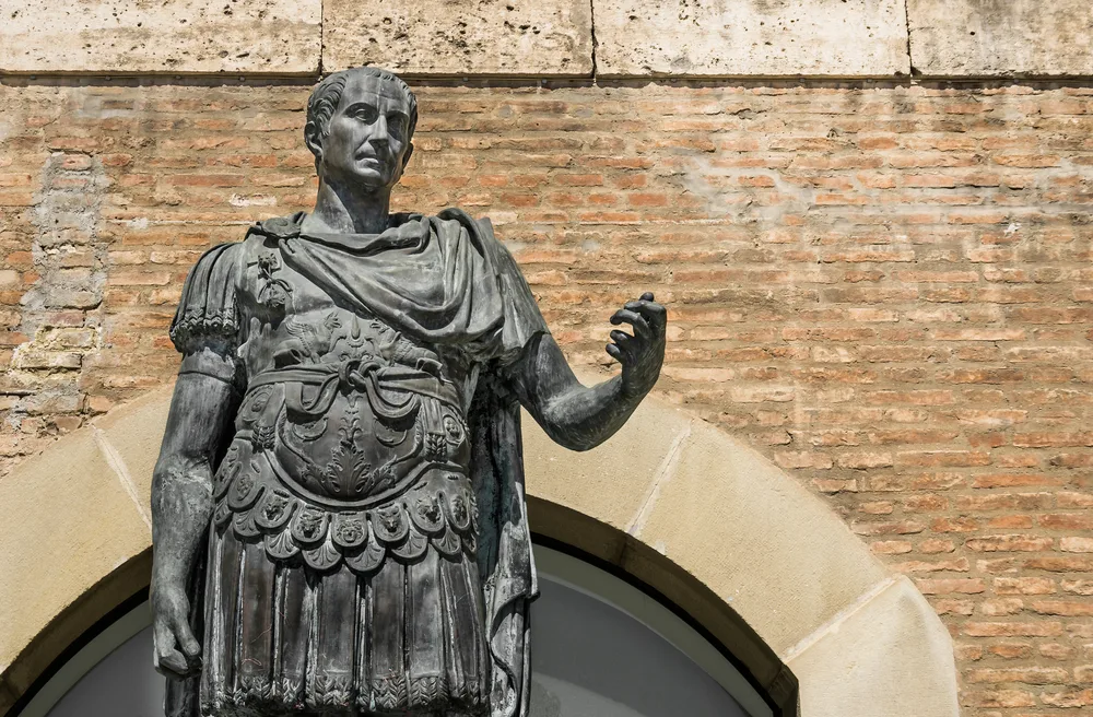 image of statue of Gaius in the Bible in rome for the post on Gaius in the Bible