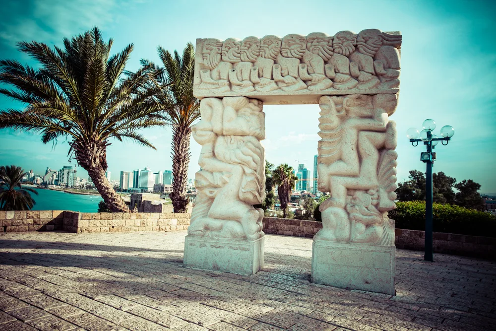 Arch in Jaffa, Israel (Joppa Israel)