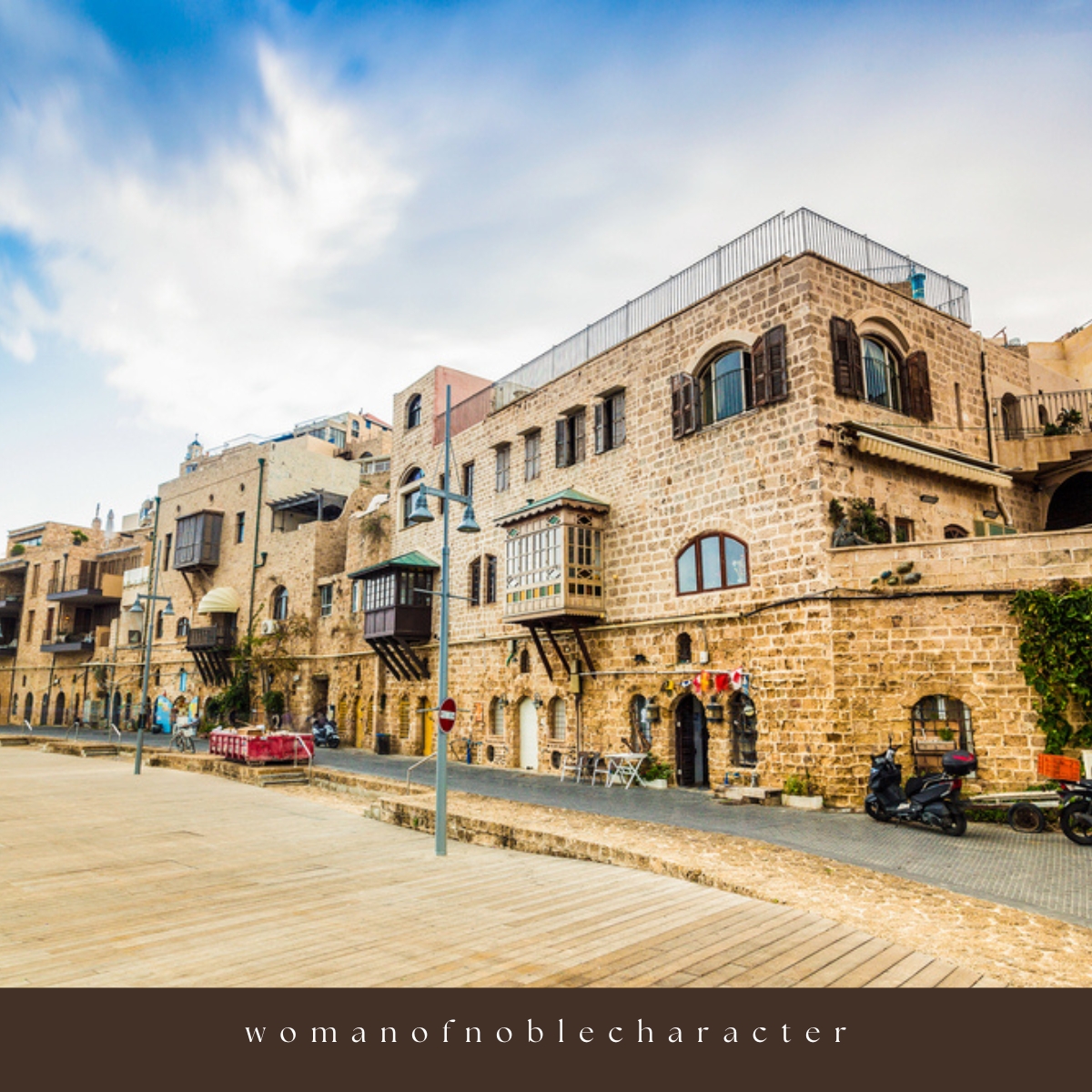 picture of street in Jaffa Israel for the post on Joppa Israel
