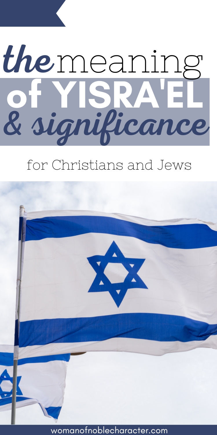 image of Israel flag for post on YIsra'el