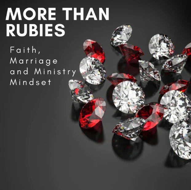 cover of more than rubies course on Proverbs 31 wife