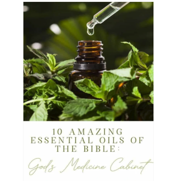 cover of ebook on essential oils in the Bible