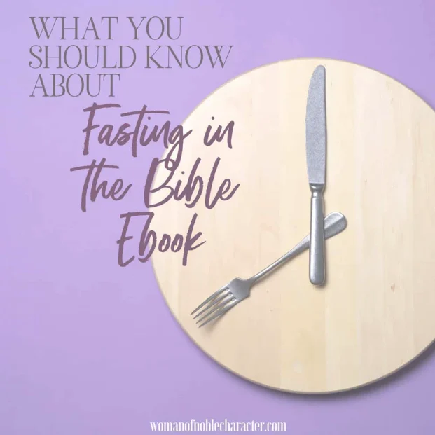 cover of fasting in the Bible ebook