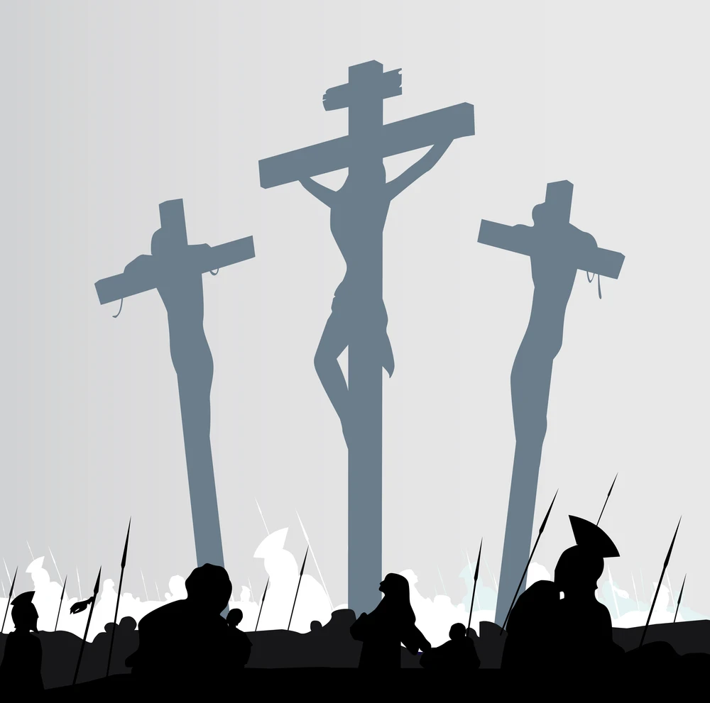 3 crosses with Jesus and the others for crucifixion for the post what does 3 mean in the Bible