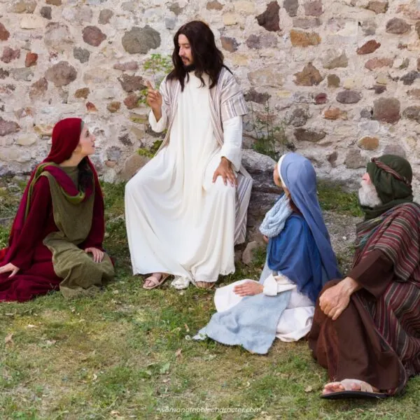 Jesus teaching others for the post The Parable of the Rich Man: 10 Lessons Learned