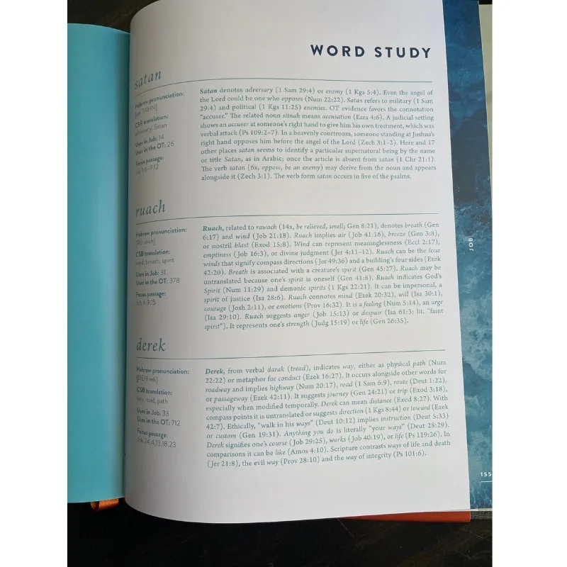 key word studies in The Old Testament Handbook