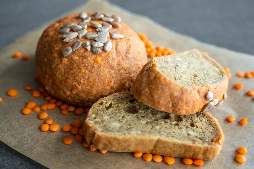 Vegan Lentil Bread Gluten Free Ezekiel Bread for the post on bread in the Bible.