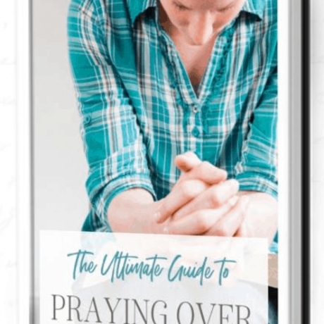 Ultimate guide to praying over your home ebook cover